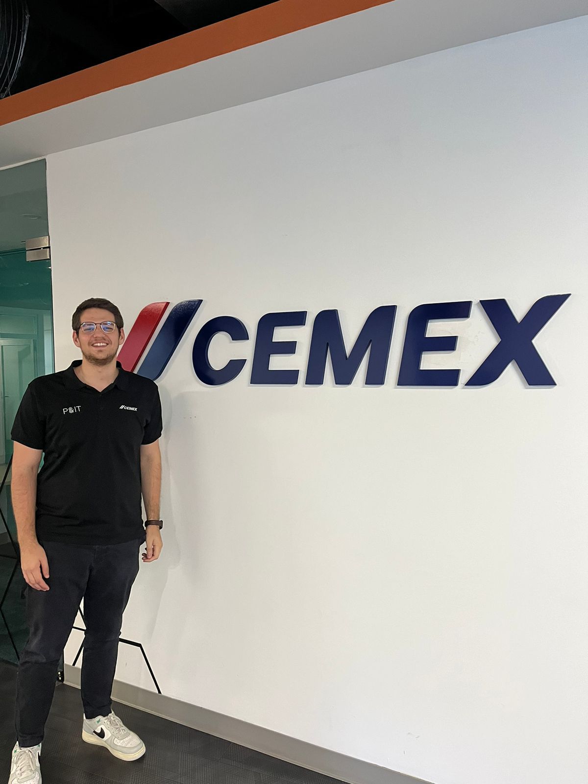 At Cemex Global's offices